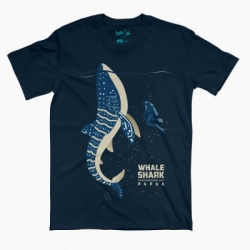 tshirt whale shark balidiveshop  large